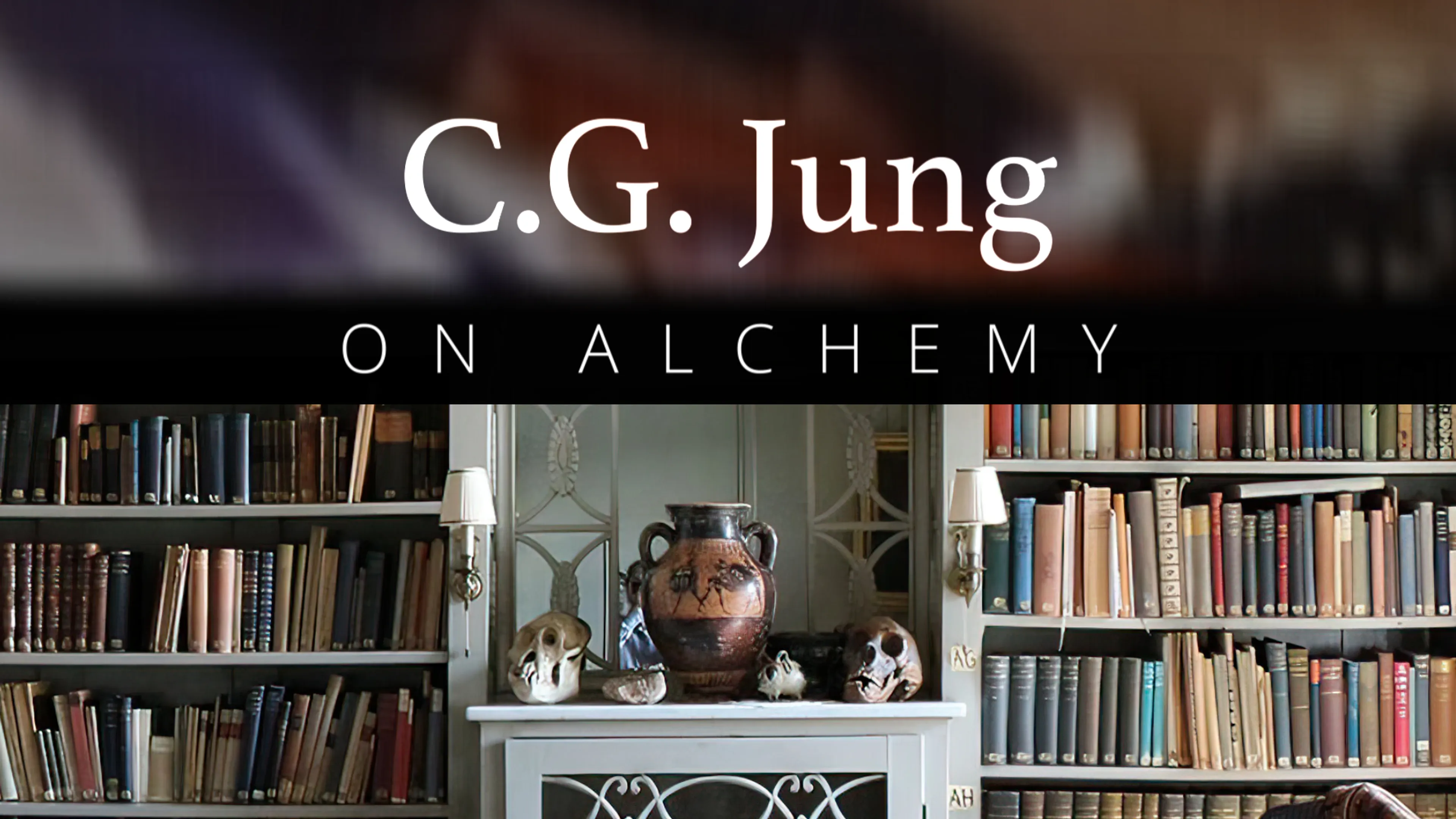 C. G. Jung on Alchemy poster
